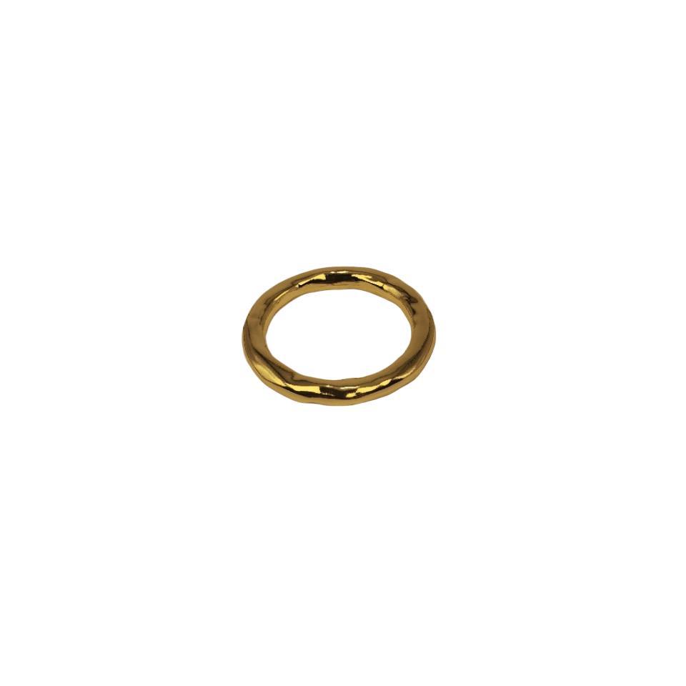 Anillo de aleación de zinc para bolsas y bolsas de metal. Botón de bobina O-shaped para ropa al por mayor