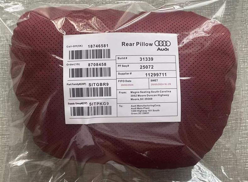 Audi Headrest Maybach Neck Pillow A3L/A4L/A5/A6L/Q3/Q5L/Q7 Car-Specific Protective Lumbar Support