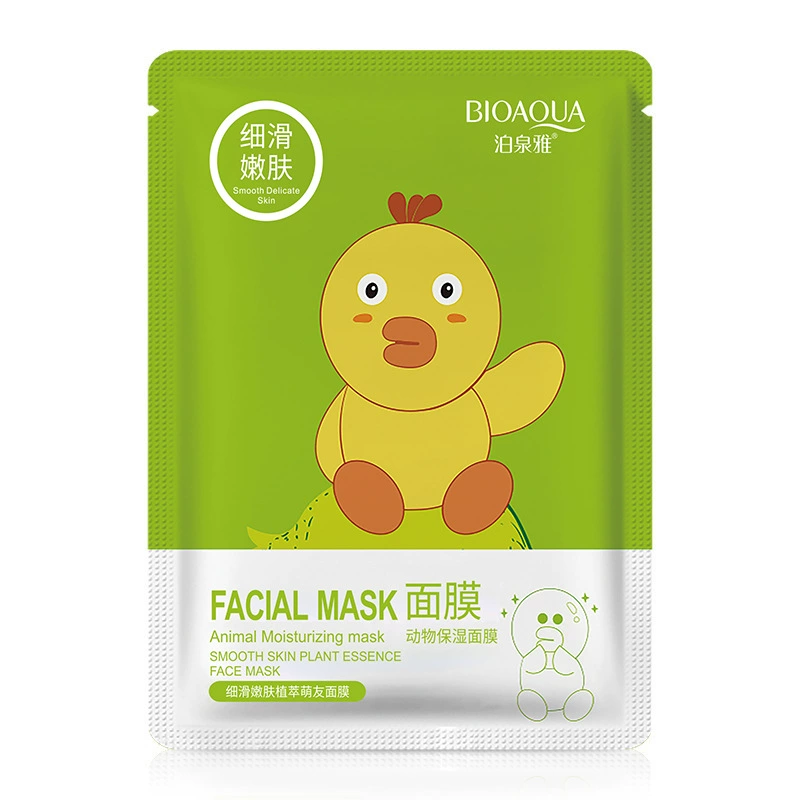 ПиТуане Я moisturizing прозрачная мультяшная монолитная маска для лица с растительными экстрактами