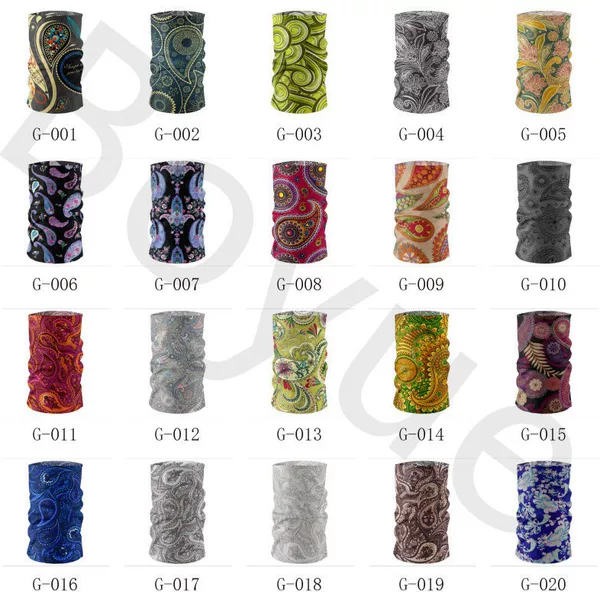 Magic Headscarf with Custom Logo Printing, Outdoor Sports Neck Gaiter, Cycling Sun Protection Mask, Seamless Ice Silk Neck Scarf