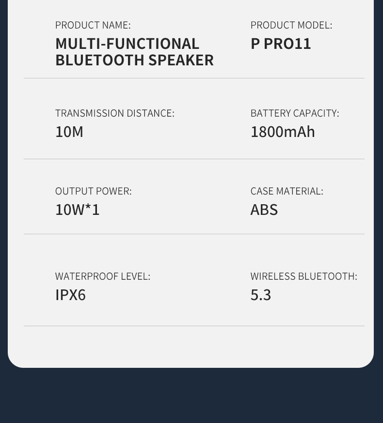 Draagbare bluetooth speaker waterdicht rgb mini speaker draadloos_voghion.com