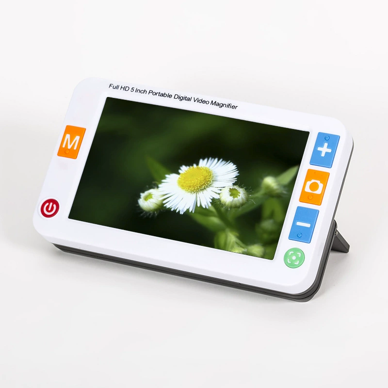Портативное портативное электронное наглядное пособие простая версия зрительных аппаратов для пожилых людей и студентов, увеличительное стекло для чтения RS500CR