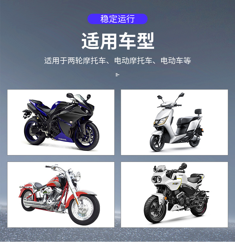 LED Light Motorcycle Electric Vehicle Dashboard Fire Retardant Locomotive Instrument Electric Motorcycle Dashboard Dial in stock