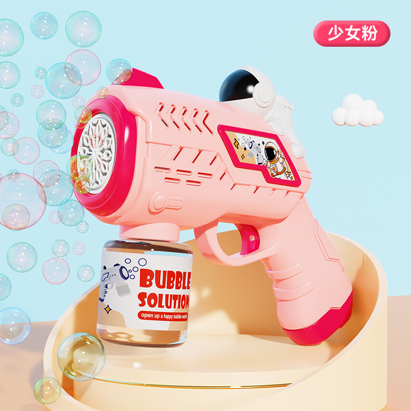 Juegos infantiles automáticos con burbujas Gaterin burbujas pistolas colocan juguetes al por mayor