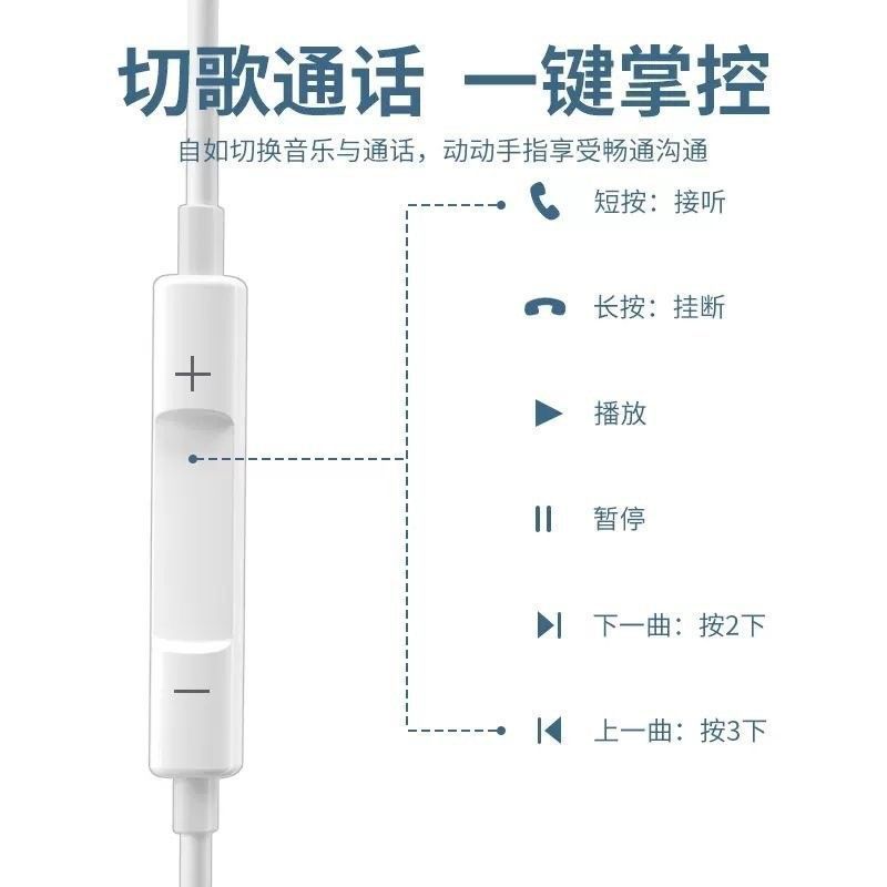 新型i 15有線イヤホン入耳式適用iPhoneアップル15通用華為typecデジタルヘッドフォン線|undefined