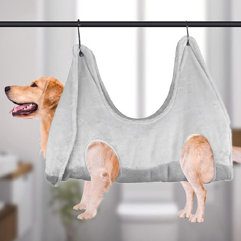ドッグキャットハムムックペット美容服犬の爪のトリミング犬ハンモックペットタオルテーブル用品|undefined