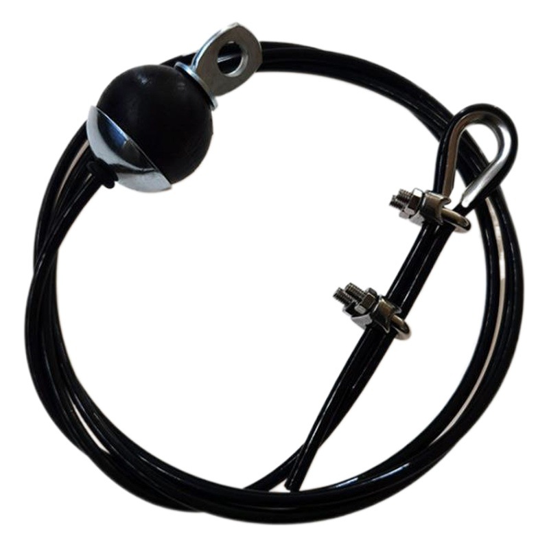 Cuerda de alambre de acero pórtico multifuncional DIY alta polea de pájaro volador de tracción Pu recubierto de goma tríceps cintura entrenador