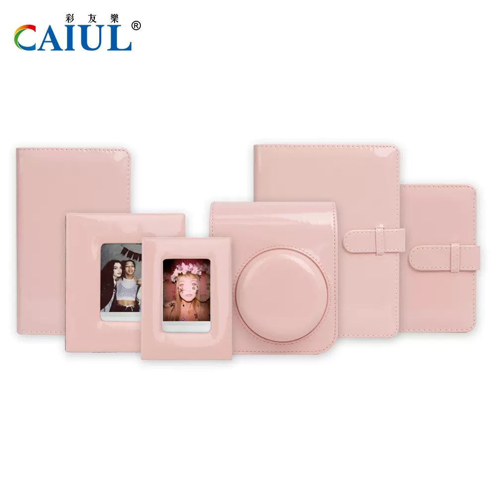 适用富士mini12相机包相框相册定制 彩色镜面系列拍立得配件定做
