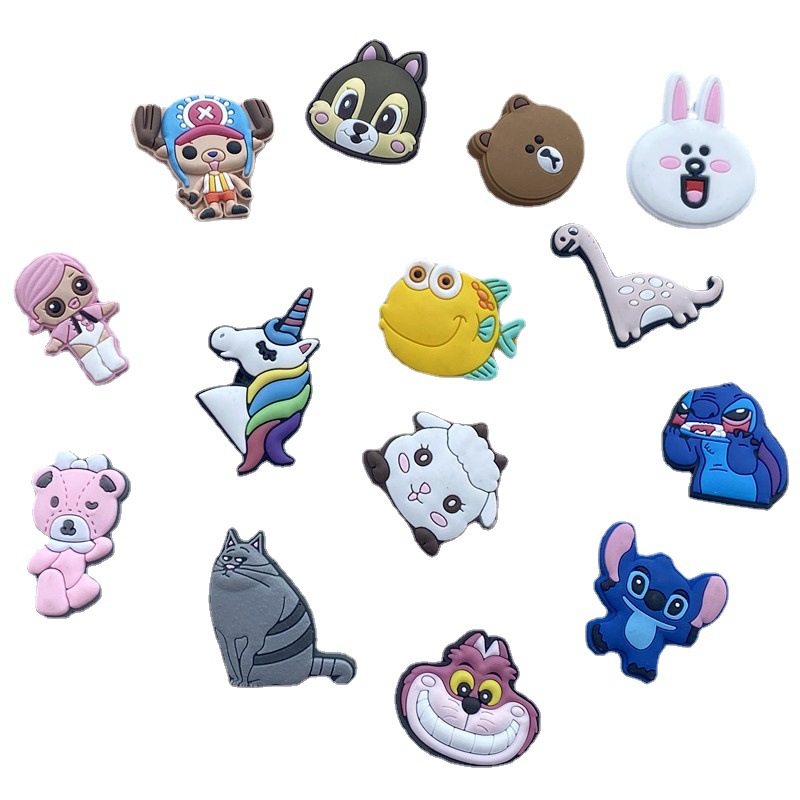 Zapatos de agujero zapatos de flores hebilla accesorios de DIY zapatos de agujero accesorios de decoración 50 traje al por mayor transfronterizo en stock