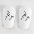 White (S) Soccer Shin Guards (10/6)