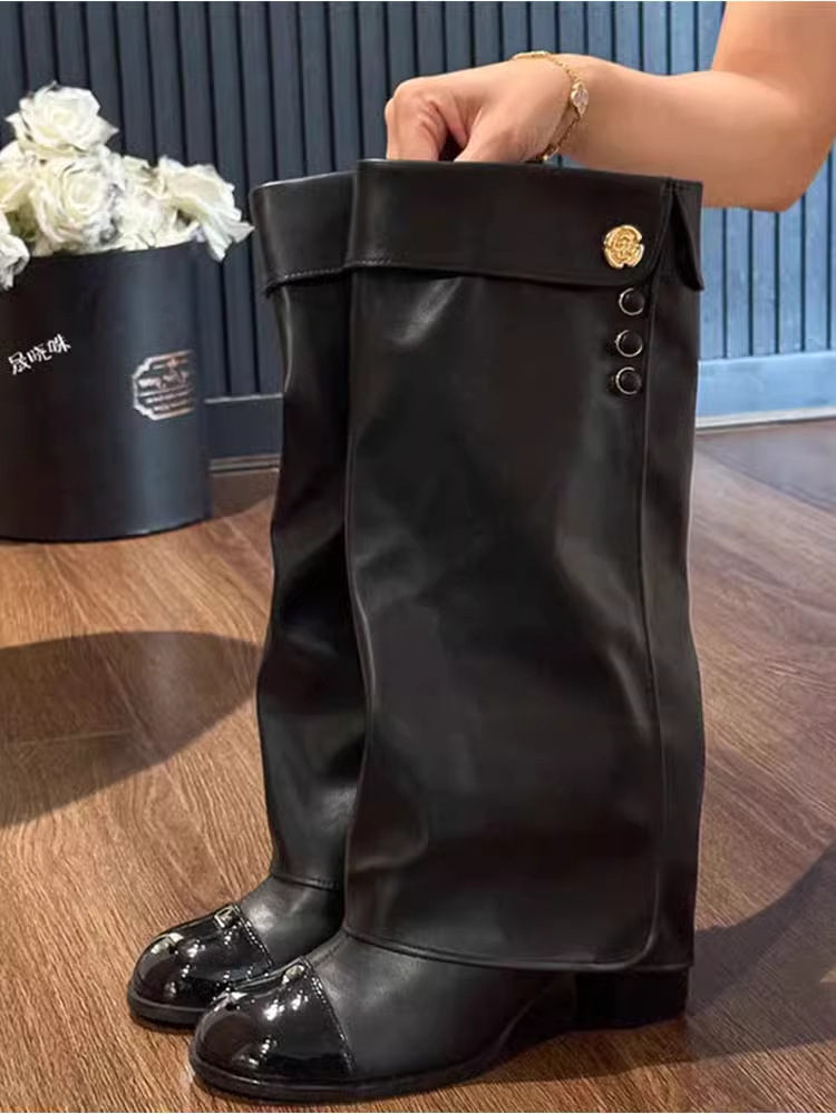 블랙 롱 스타일