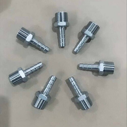 Stainless steel pagoda connector external wire hexagonal leather connector bamboo hose pipe external wire conversion joint 4 minutes 6 minutes 1 inch