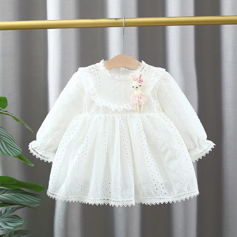 자수 코튼 스커트 (토끼를 통해 보내기)