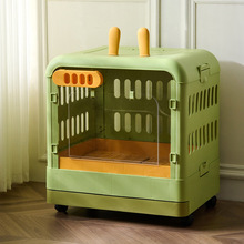 捣蛋鬼兔笼家用大号兔子荷兰猪豚鼠专用防溅尿自动清粪带厕所笼子