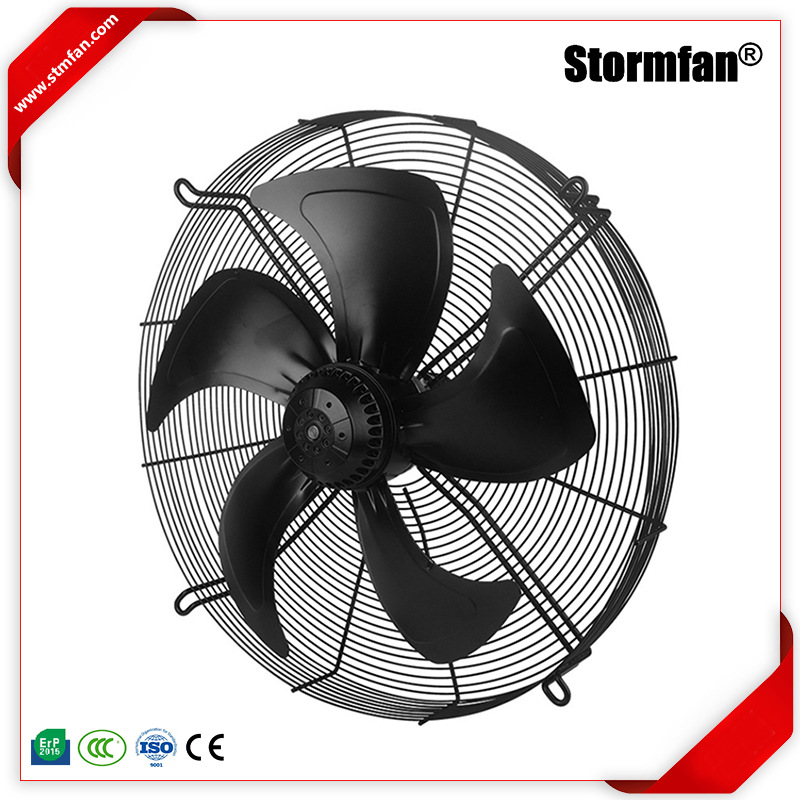 斯托姆EC外转子散热轴流风扇工业大风量网罩式冷库雾化风扇风机