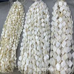 淡水貝の貝殻の多種のサイズのダイヤモンドの貝殻のDIYのかんざしの服飾品の部品の材料の卸売り