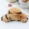 TCB-946 Rabbit Fur-Leopard Yellow