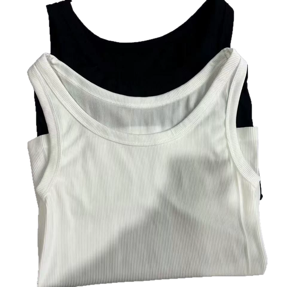 Knitted vest, elastic tank top, universal base protective underware, lifting effect