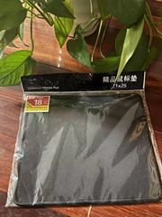 All black office gaming mouse pad, overlock mouse pad, lol mouse pad, office mouse pad 210*250*2mm