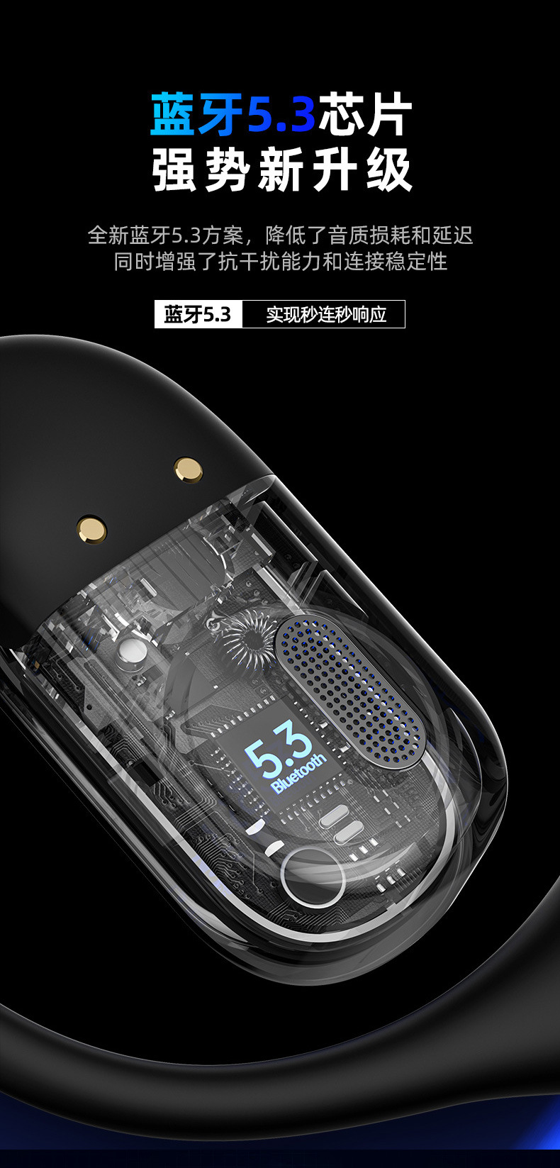 The 2025 new model Y30 translation headphones feature real-time simultaneous video call translation in multiple languages via Bluetooth, a new cross-border model undefined