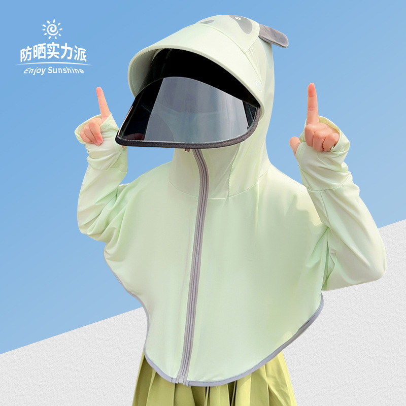 Lensa putar dilepas model panda-warna hijau buah / S (direkomendasikan tinggi 90-110CM)