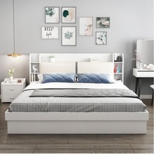 主卧床气动高箱储物现代简约小户型收纳卧室双人1.2米1.5米板式丿