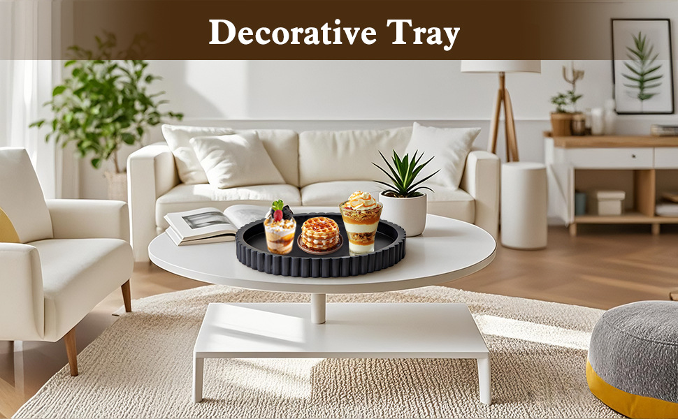 Decorative Wave Shaped Silicone Tray For Jewellery And Trinkets_voghion.com