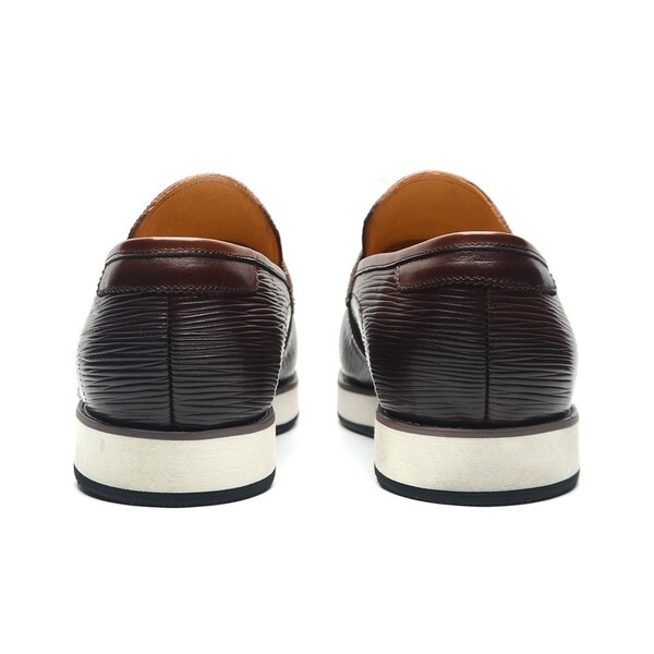 Leather loafers