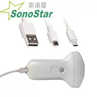 Sonostar索诺星 厂家直销 凸阵腹部系列无线掌上B超探头 询单问价