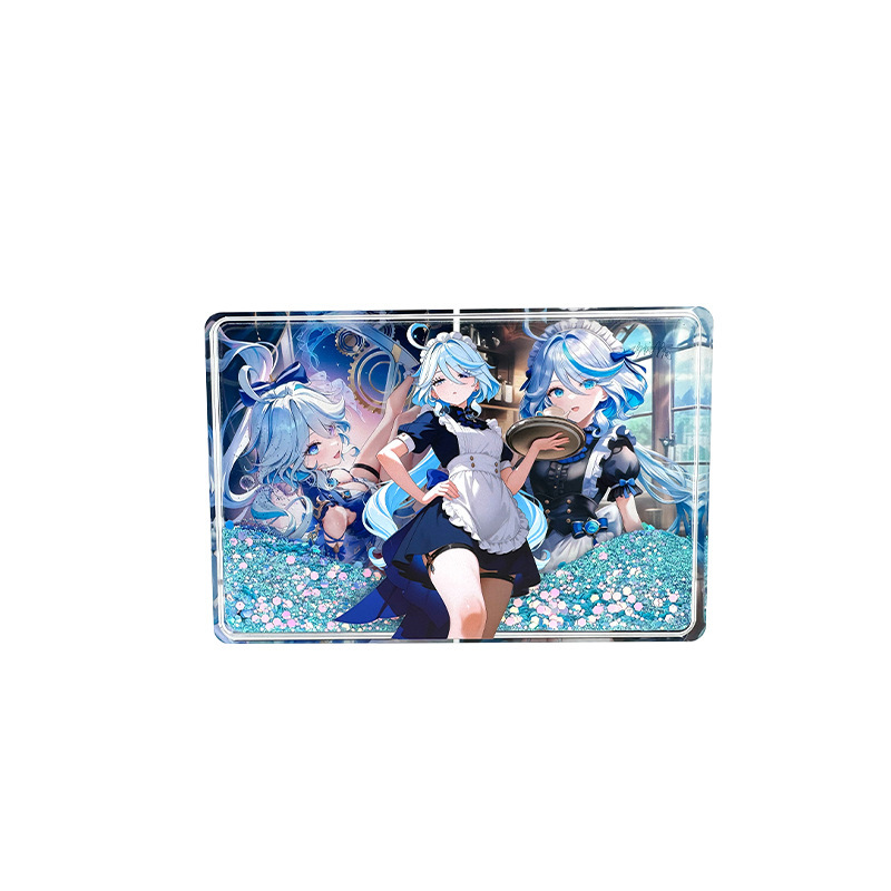 アクリル流砂クリスタルレンガカスタマイズ原神ゲームアニメーション周辺装飾品二次元キャラクター透明クリスタルレンガ|undefined