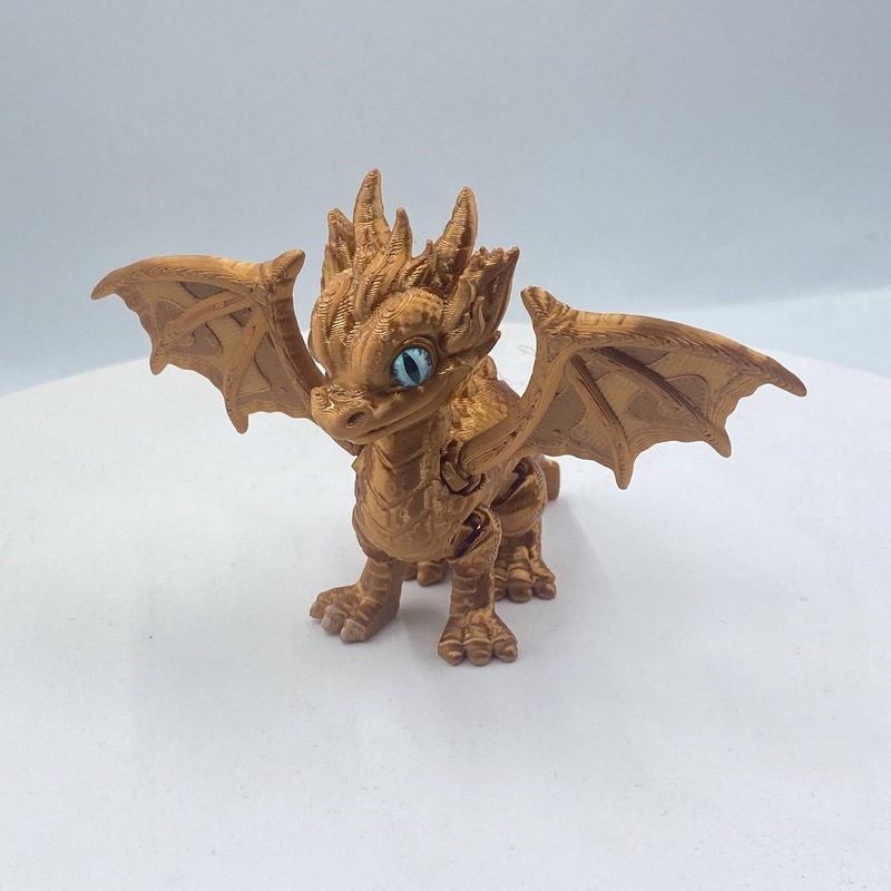 3dプリントカラー飛龍翼関節は、目のクールな子供のおもちゃの露店をシミュレートすることができます|undefined