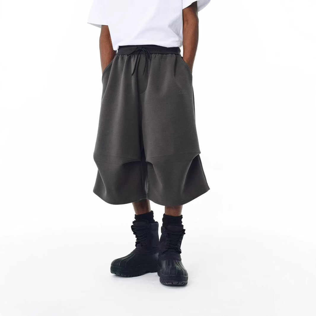 Comercio exterior exclusivo para marcas de moda estadounidenses para hacer viejos pantalones de verano, pantalones retro de siete puntos, pantalones deportivos casuales, pantalones de estilo de vestir