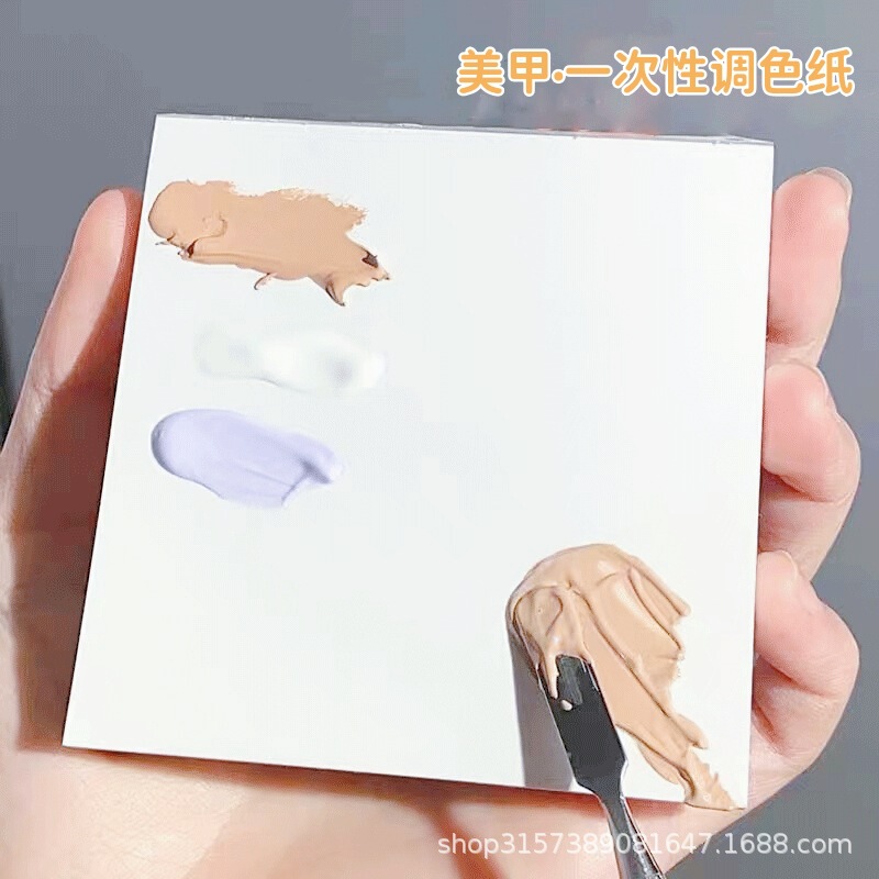 Nail Art Disposable Color Tone Paper Coloring Smuzzi Nail Polish Color Tone This Internet Popular Multifunctional Tone Paper Nail Art Tool