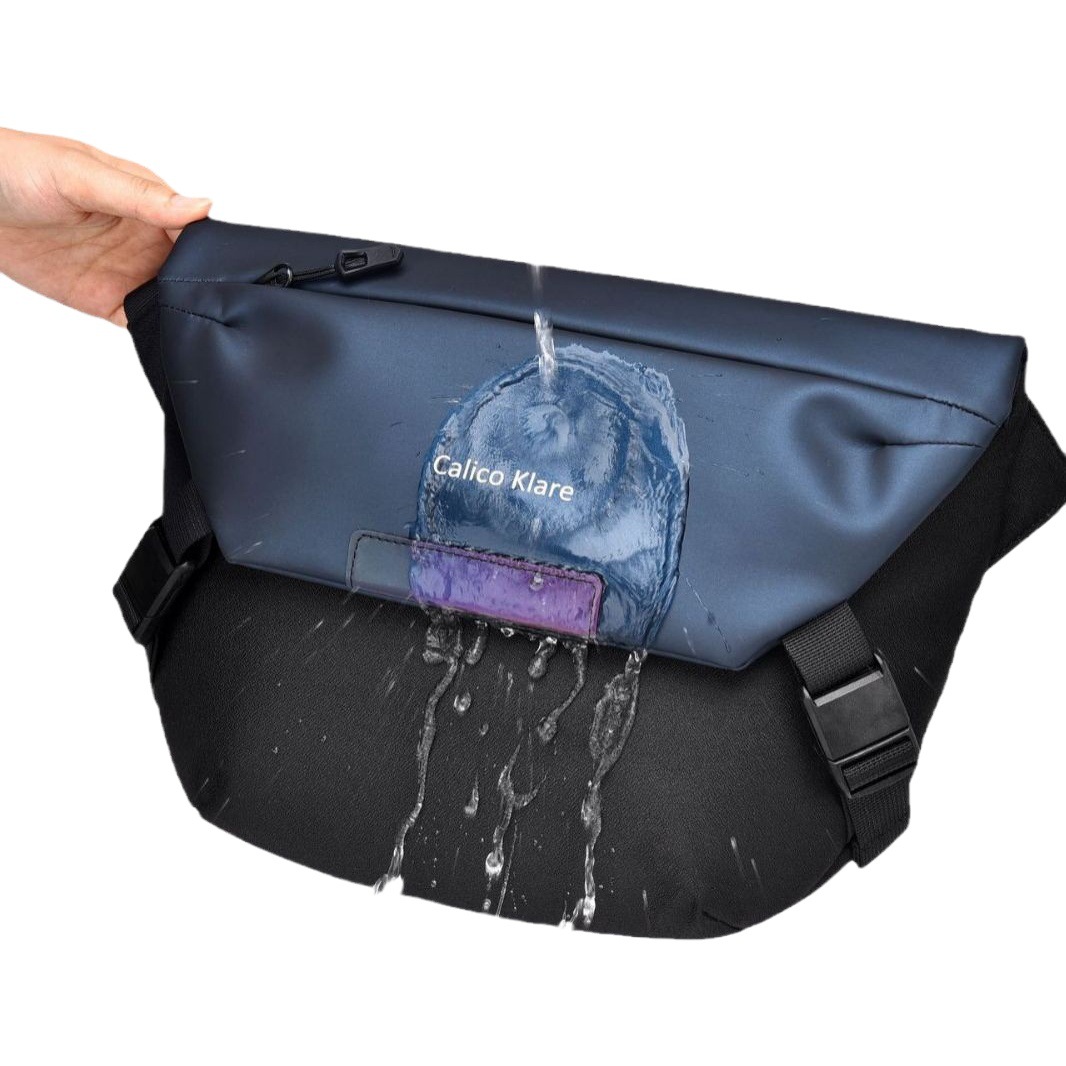 Bolso de mensajero funcional de la marca de moda Bolso de hombro multifuncional de alta gama para hombre Bolso de pecho casual de moda para hombre especial transfronterizo