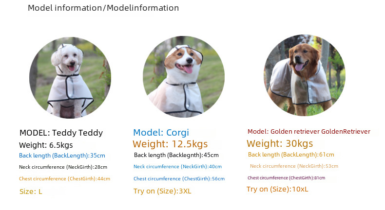 Dog Raincoat Image 11