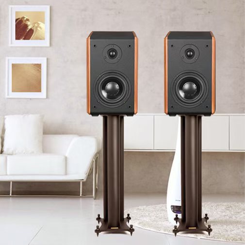 HIFI 本棚リビングルームテレビオーディオホーム 2.0 パッシブ高忠実度スピーカーデスクトップモニタリング発熱木製ボックス|undefined