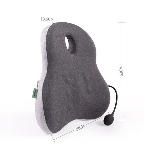 Sedentary memory foam cushion office lumbar seat waist cushion ergonomic chair back cushion waist cushion