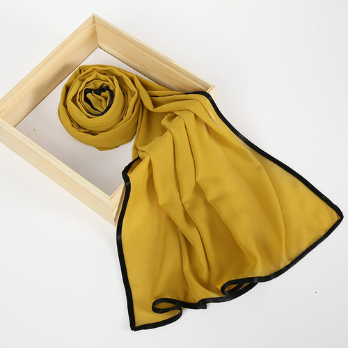  spring and summer new Malaysian Indonesian fashion turban women's pearl chiffon turban