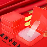 Transparent double‑sided adhesive stickers, no‑trace removable, boxed set