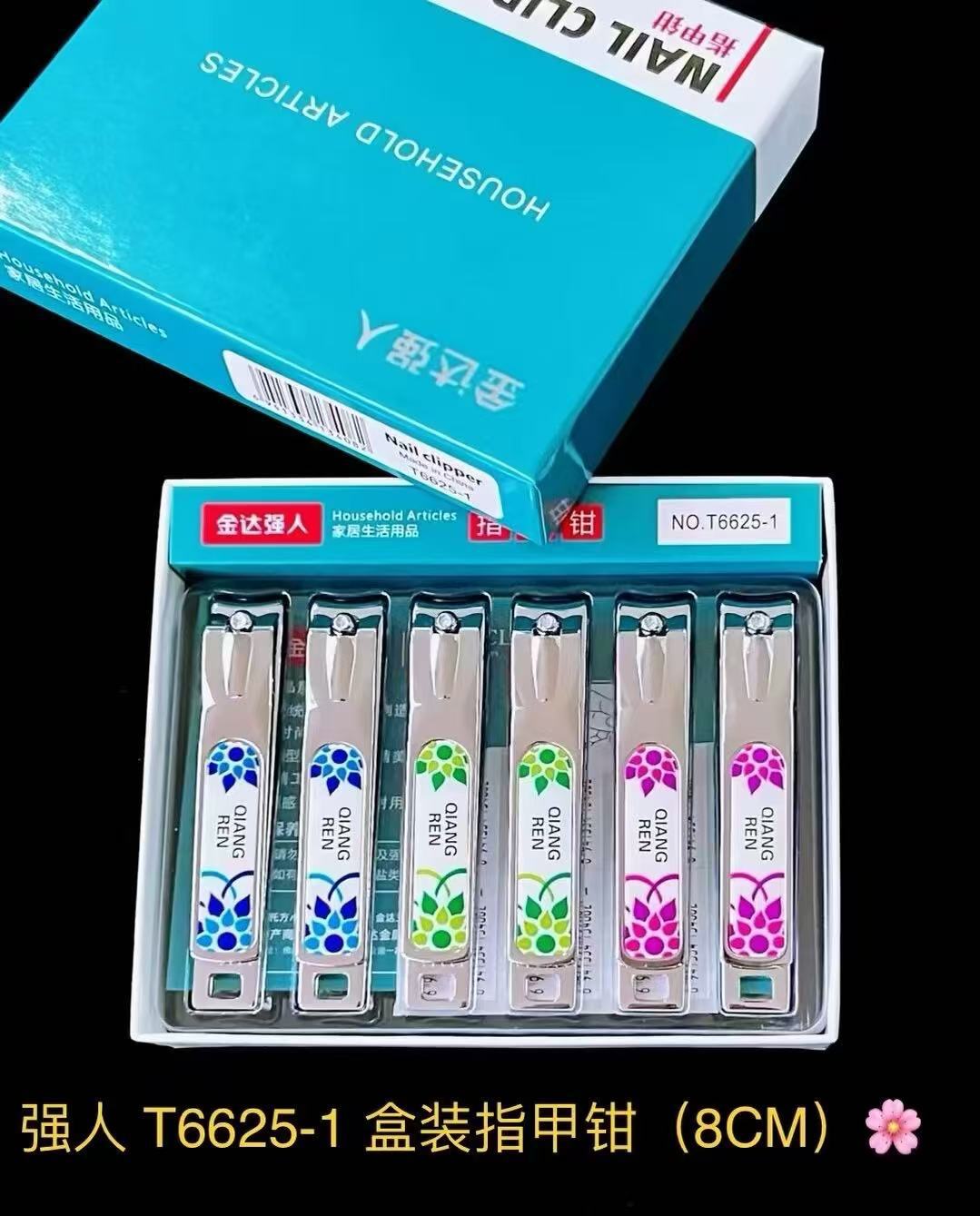 Cuchillos de uñas Jinda Strong 100 cortadores de uñas grandes, medianos y pequeños, cortaúñas de boca plana y cortaúñas de boca oblicua al por mayor