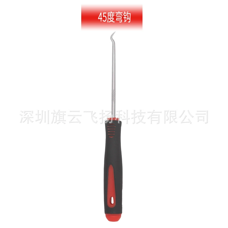 4-piece oil seal puller and extractor hooks for replacing oil seals, disassembly tools, sealing ring gaskets, powdering tool