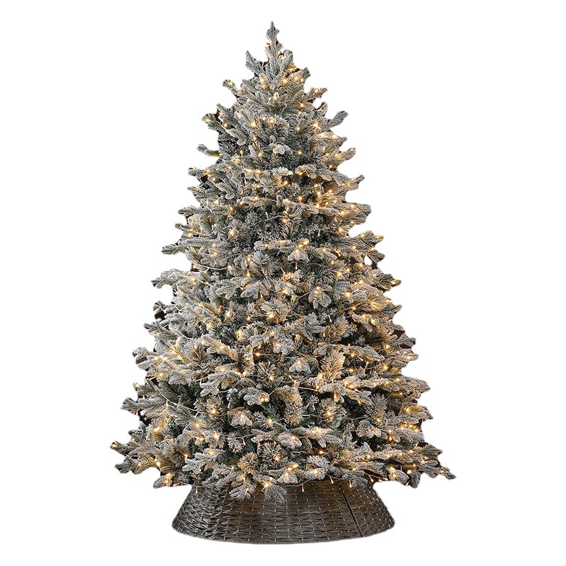 Nuevo árbol de Navidad transfronterizo, decoración de ventana de cedro gigante de lujo, decoración de centro comercial, pino de simulación encriptado, accesorios gratis