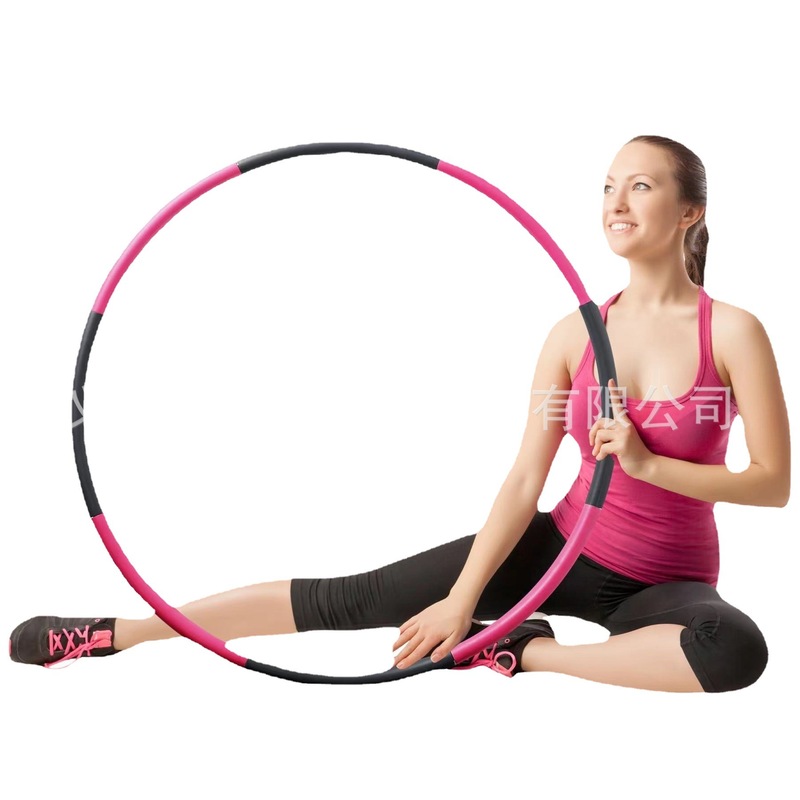 アマゾンのステンレスの応援団のフィットネスの美体の家庭のマッサージの応援団の腰の泡の綿のhura hoopの女性|undefined