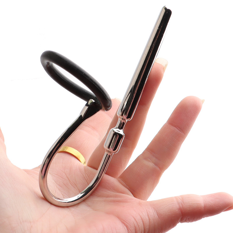 Metal Lock Ring Urethral Plug Men's Sperm Extractor Horse Eye Stick Urethral Stick Penis Masturbation Device Adult Sex Products Wholesale Metal Lock Ring Urethral Plug Men's Sperm Extractor Horse Eye Stick Urethral Stick Penis Masturbation Device Adult Sex Products Wholesale