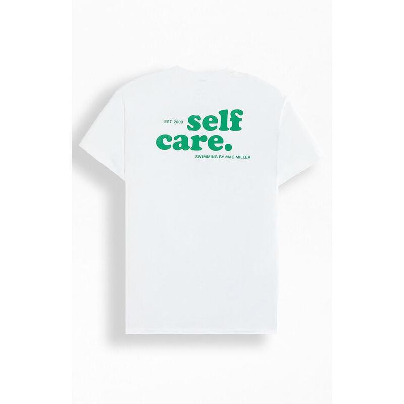 Cross-Border European Size Pacsun Men's Mac Miller Self Care T-Shirt - Multicol