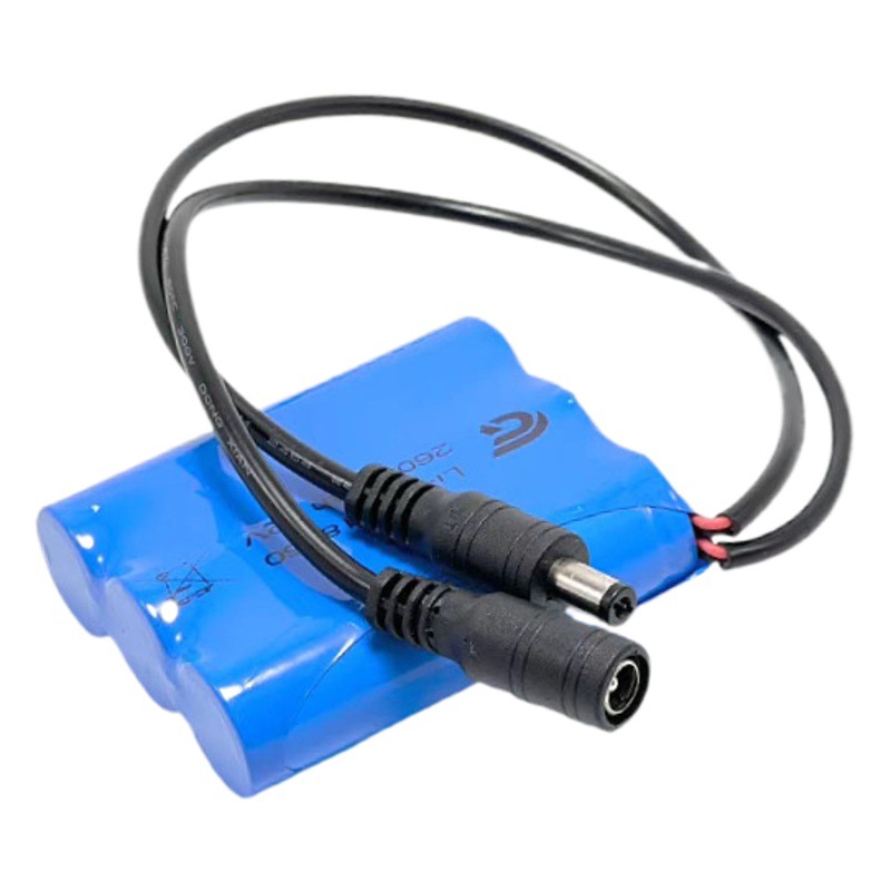 18650 Lithium Battery Pack 12V Microcontroller Solar Monitoring Emergency Light Rechargeable Lithium Speaker Battery Power Supply