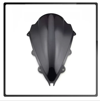 Suitable for Aprilia Rs4 125/Rsv4 1000 09-14 Front Windshield Windshield Mirror (Motorcycle front windshield) - black