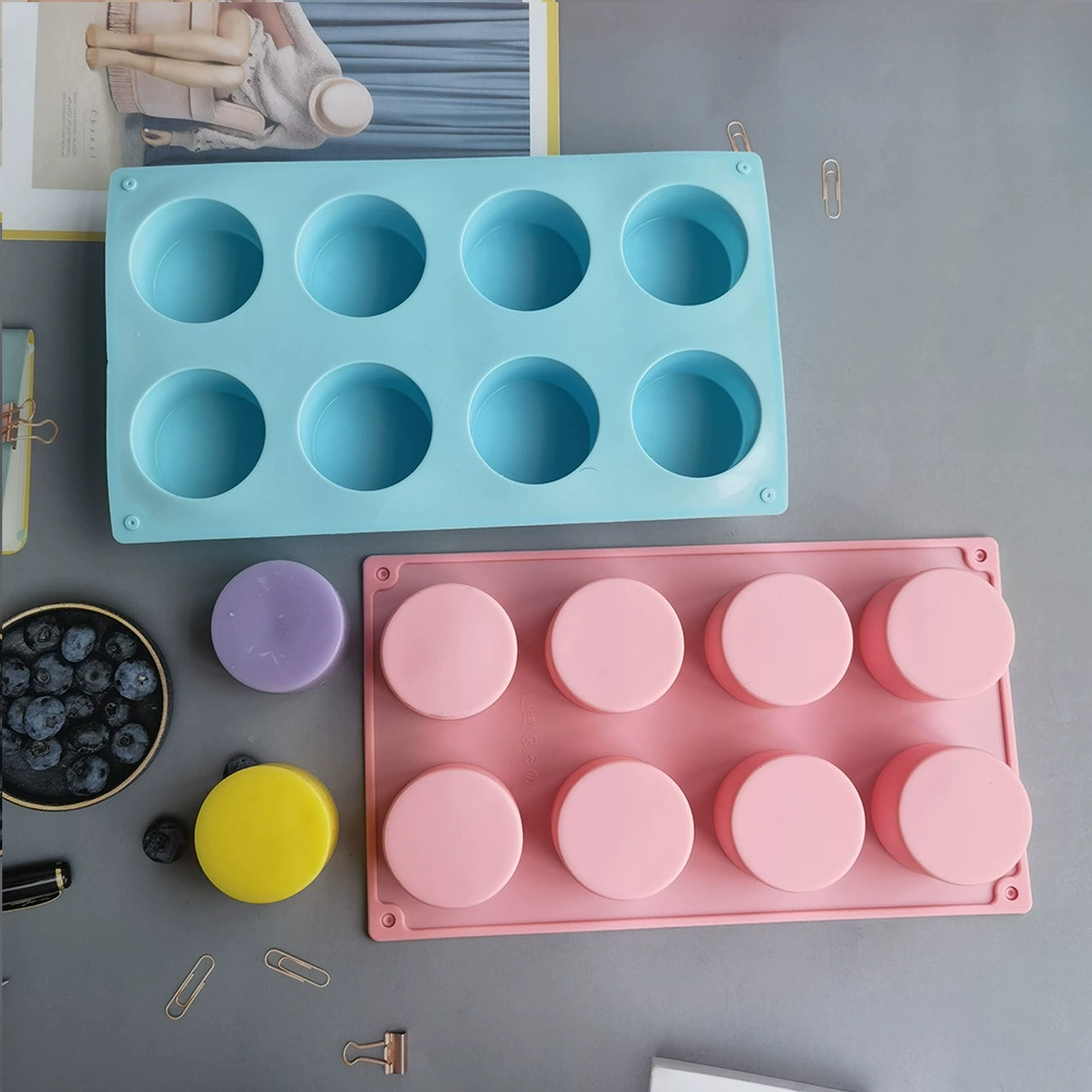 Новые 8 даже цилиндрических мусс форма для торта Хлеб желе пудинг мороженое десерт духовка украшения инструменты