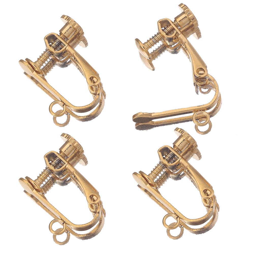 10 PCS/Package Stainless Steel U Shape Ear Clip-Accessories Simple Style display picture 3