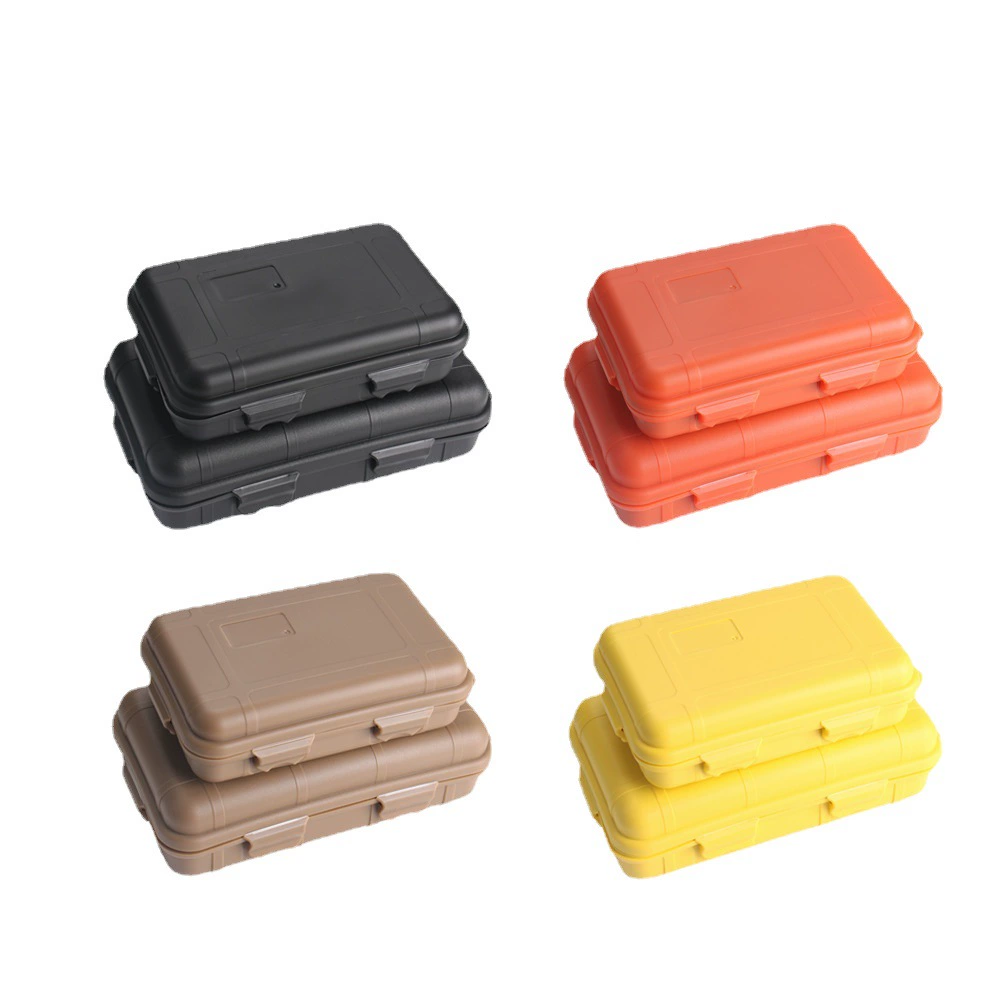 Инструменты EDC Набор для выживания на открытом воздухе Противоударный давленепроницаемый водонепроницаемый ящик Герметичный ящик Полевой ящик для хранения выживания